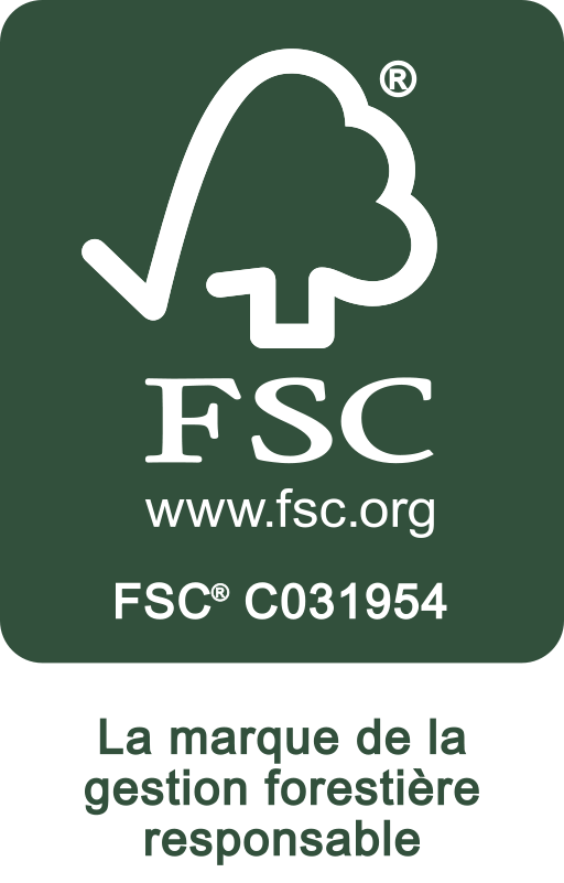 certifié FSC® certifié FSC®